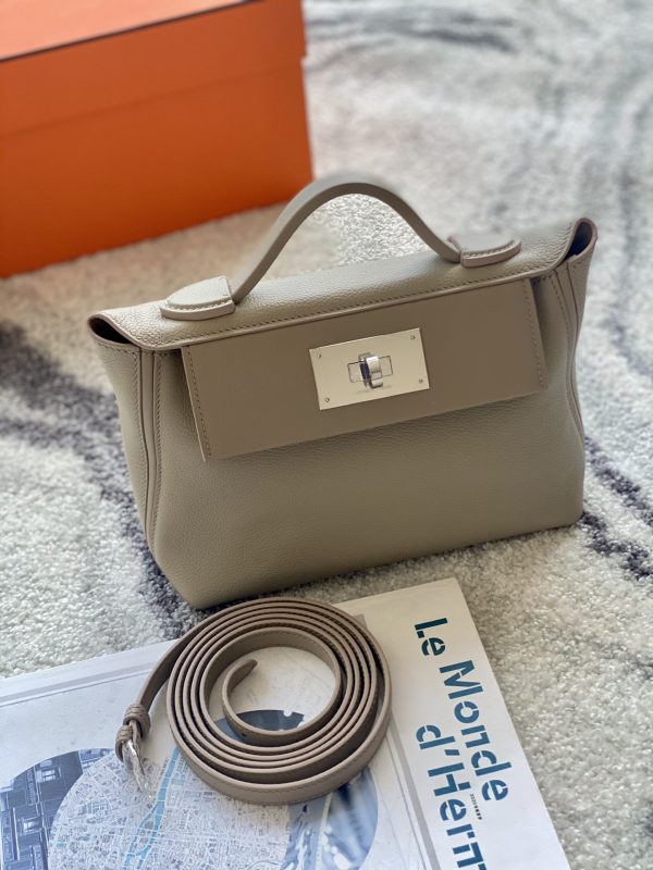 2424 Mini 21 Evercolor And Swift Trench (S2) Palladium Hardware