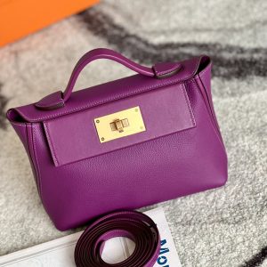 2424 Mini 21 Evercolor And Swift Anemone (P9) Gold Hardware