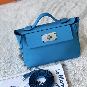 2424 Mini 21 Evercolor And Swift Bleu Frida OF (OF) Palladium Hardware